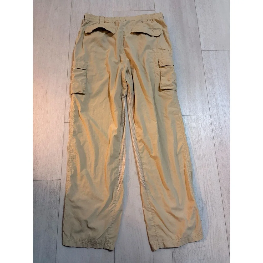 ExOfficio Outdoors Pants Sz M - Beige - Lightweight Travel Camping Hiking